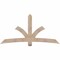 Ekena Millwork Davenport Smooth Timber Gable Bracket, Douglas Fir, 84"W x 42"H x 3 1/2"D x 5 1/2"F, 12/12 Pitch GBW084X42X0406DAV00SDF - alternate 1
